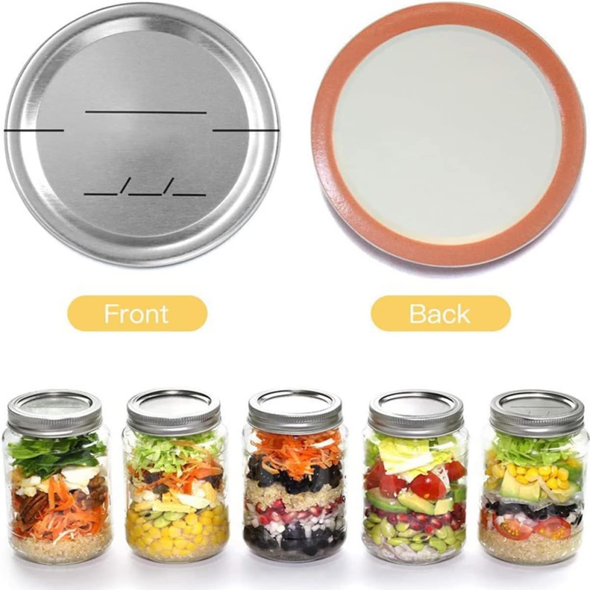 Mason Jar Lids Set of 30 for Canning Macrame and Home Use