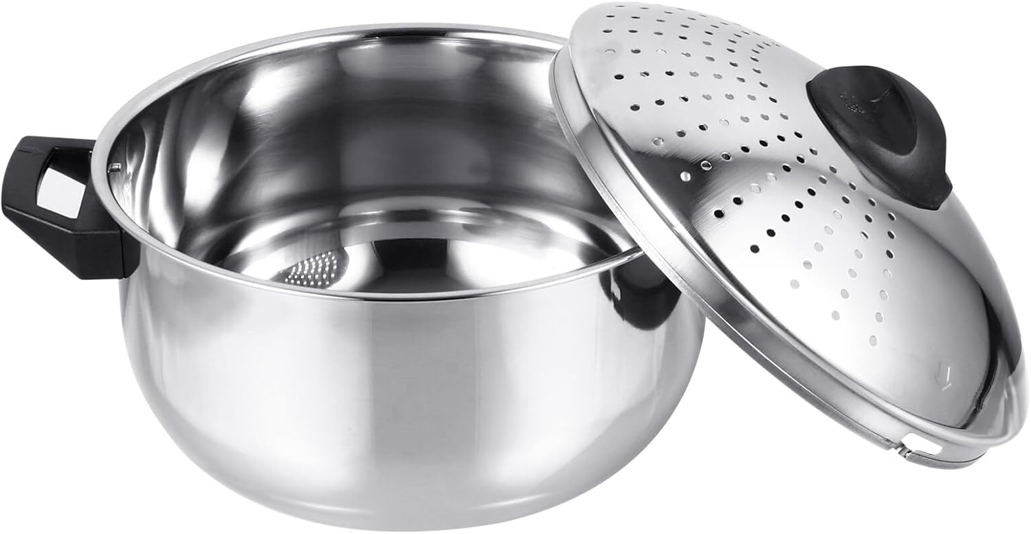 Hemoton Stainless SteelCooking Pot pasta pot Noodles 16CM