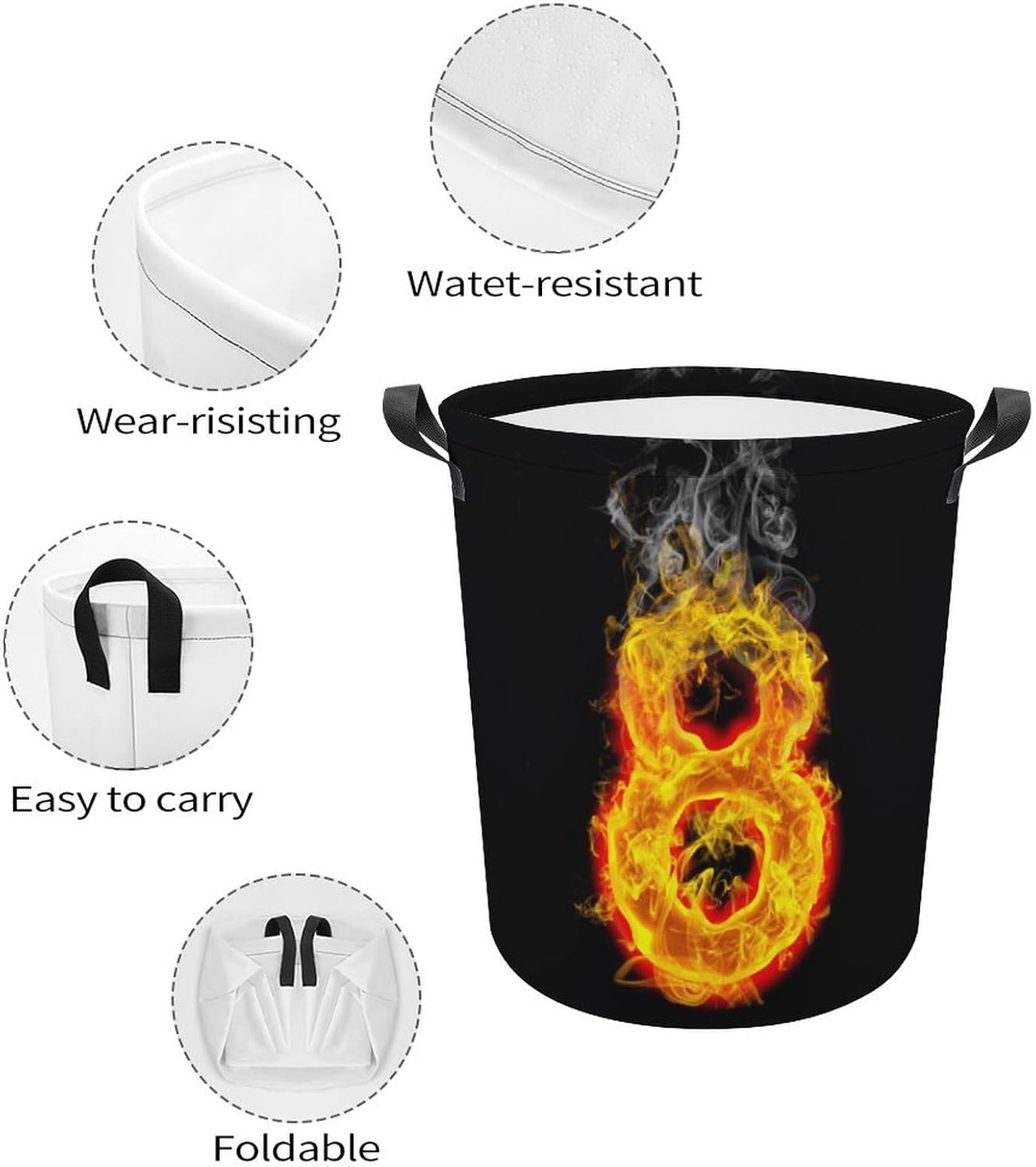 DRY-Ready Collapse Laundry Hamper