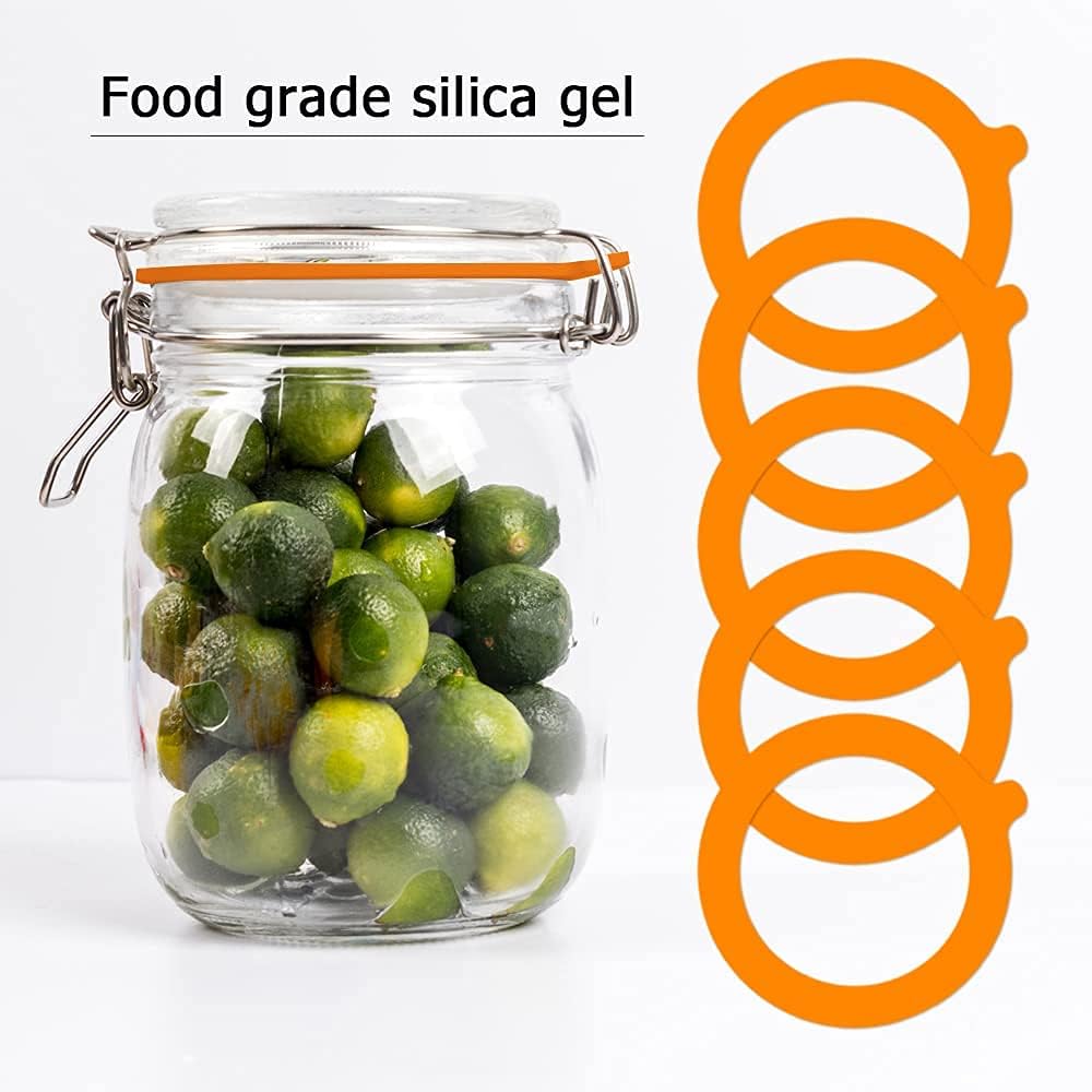 Secure Airtight Sealed Rings for Your Mason Canning Jars
