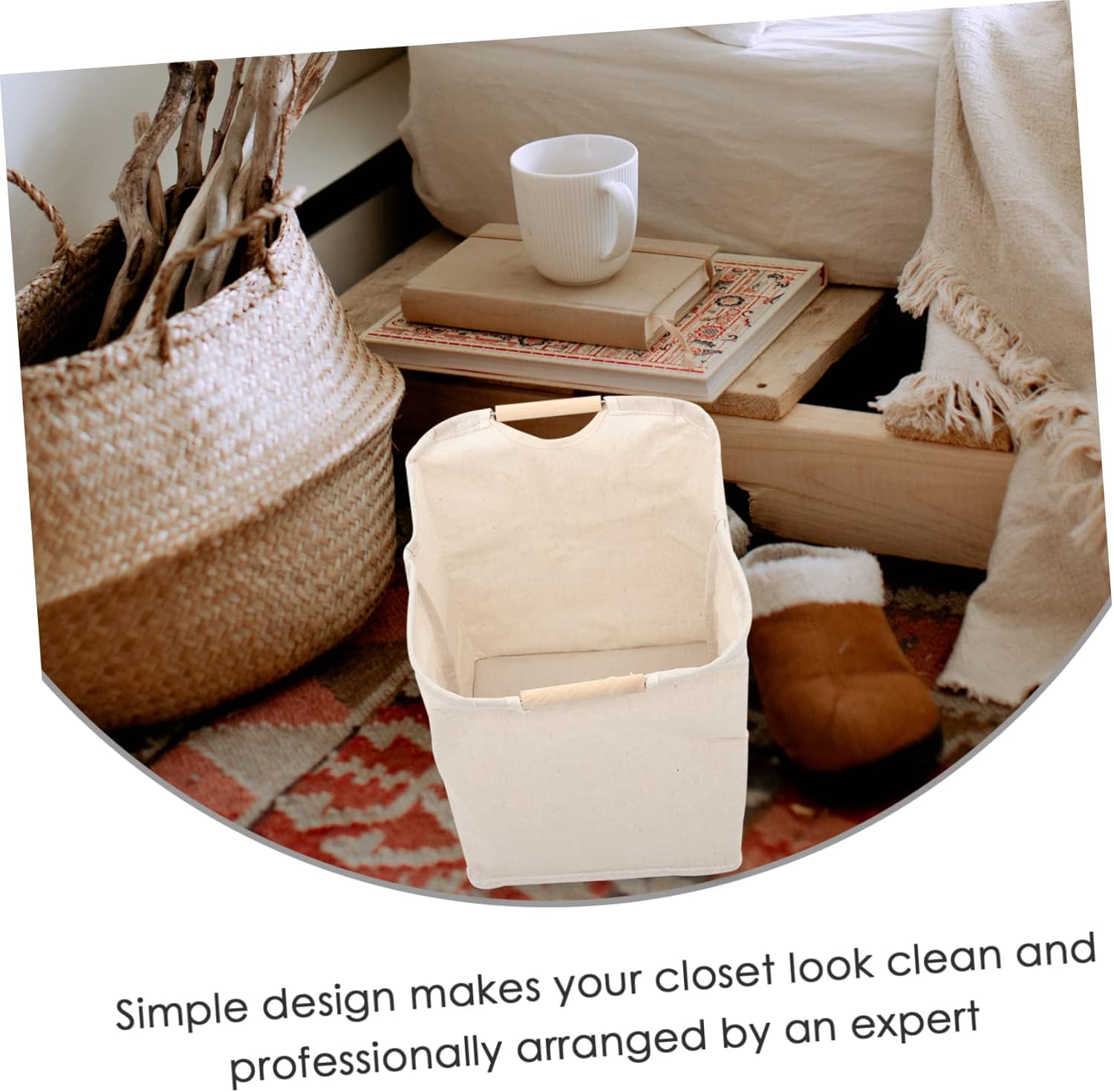 Easy-Fold Storage Bin for Kids and Clothes