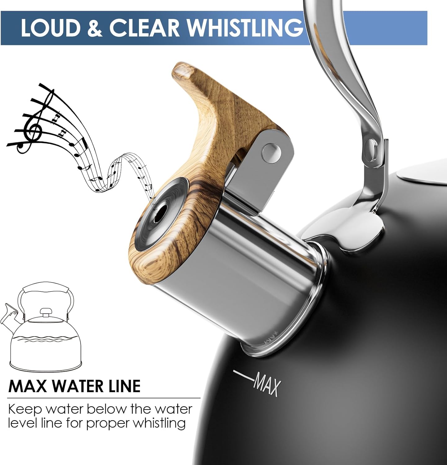 26 Quart Stovetop Tea Kettle