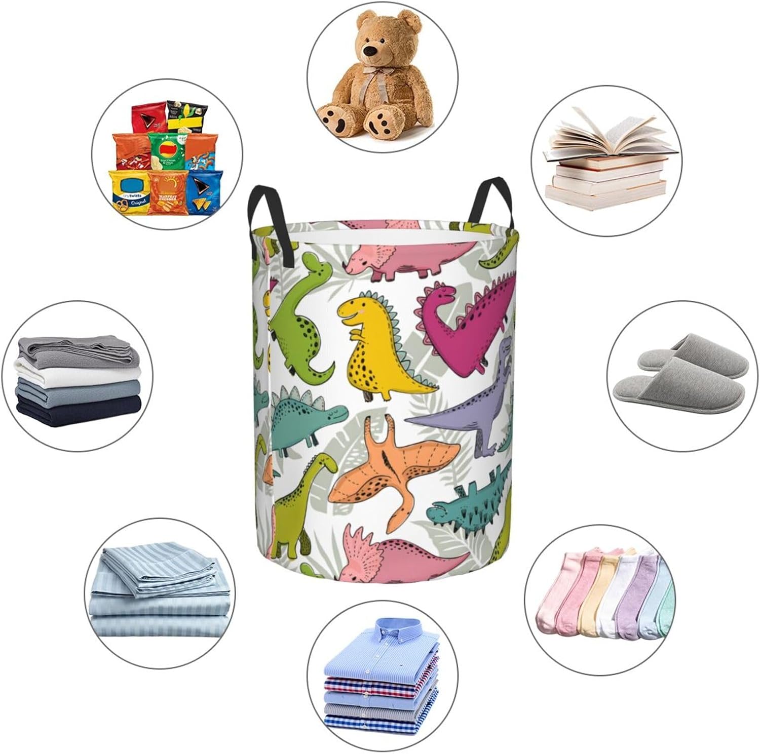 Multi-functional Dinosaur Laundry Hamper for Easy Storage