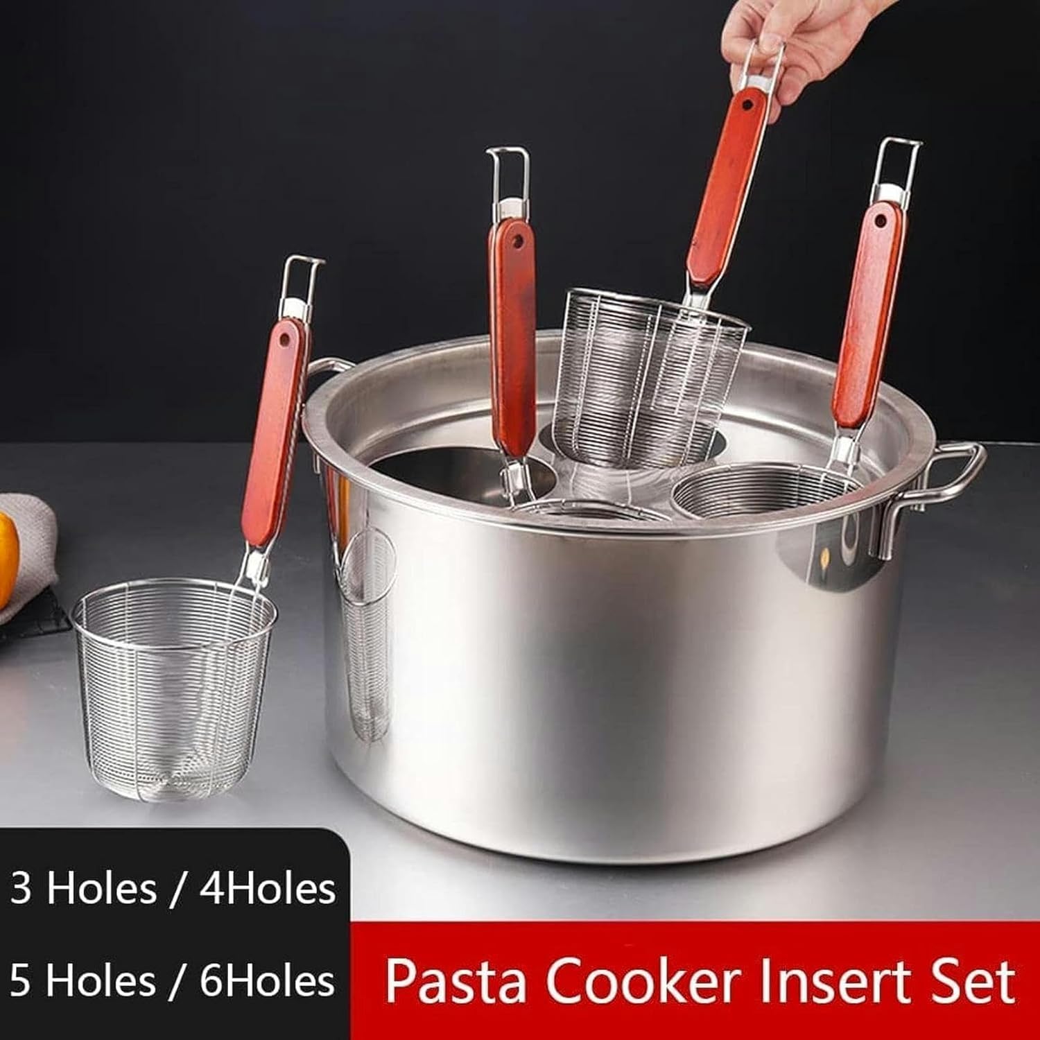 Ultimate Kitchen Companion - Stainless Steel Pasta Cooker Set