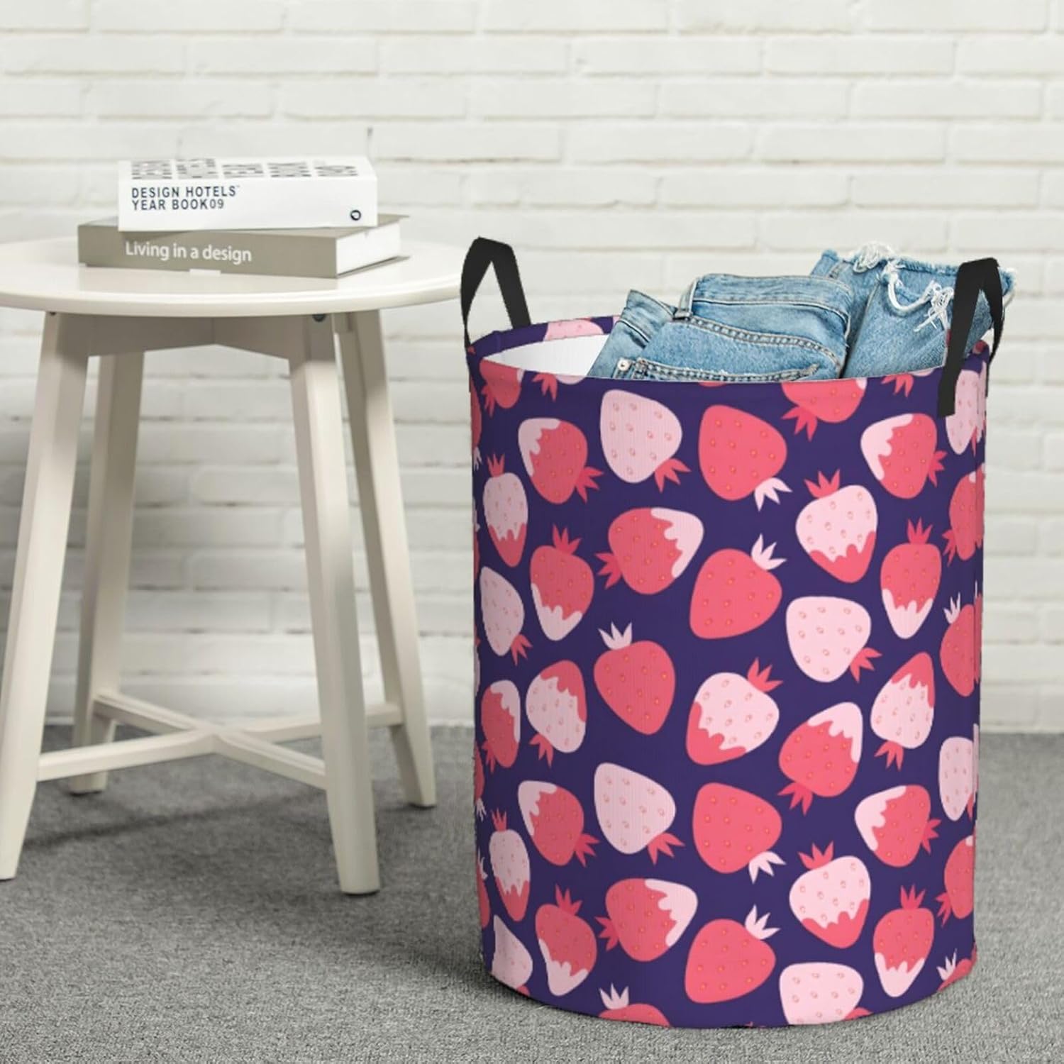 Sturdy Collapsible Laundry Hamper with Handles for Easy Storage
