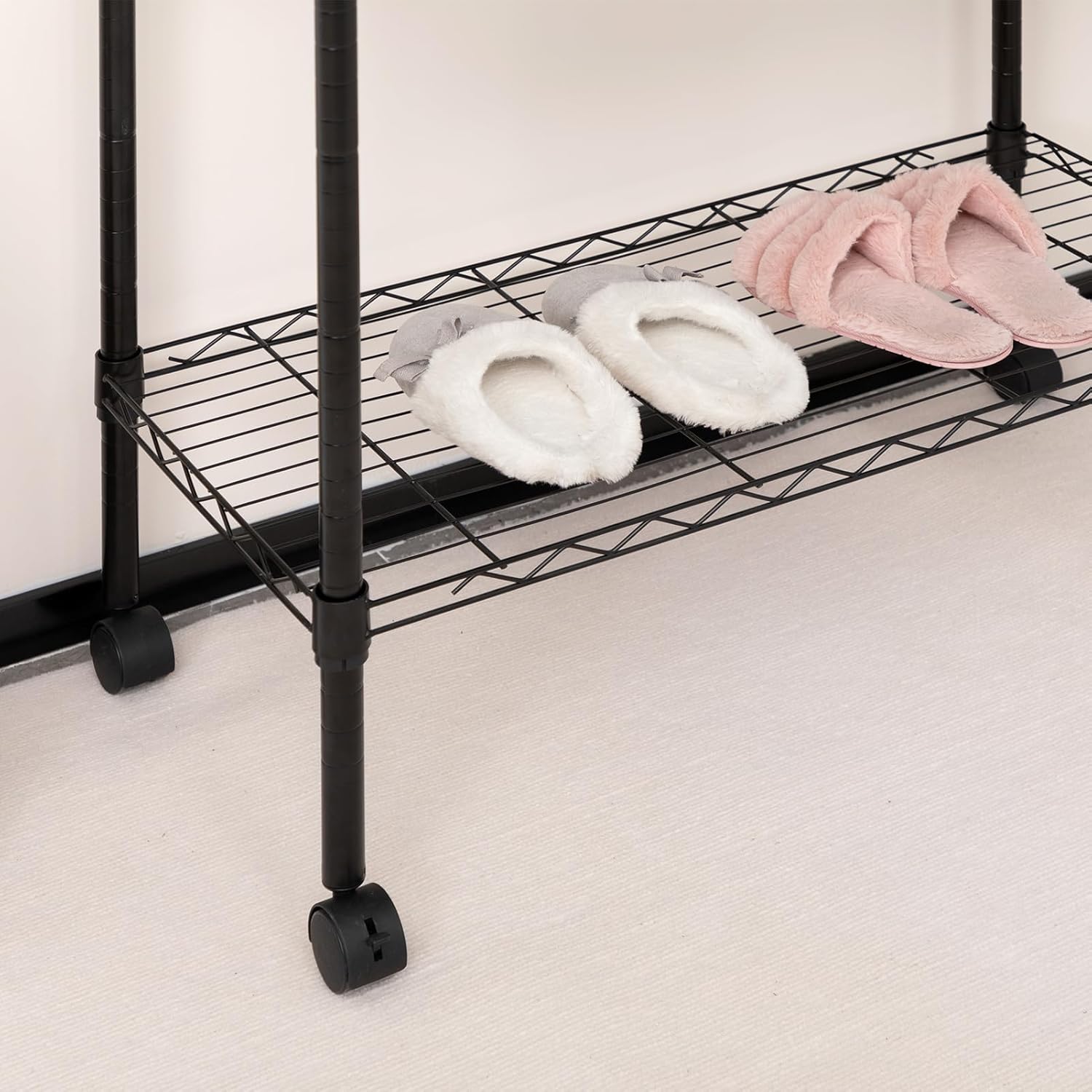 Clothes Hanger Basket Organizer