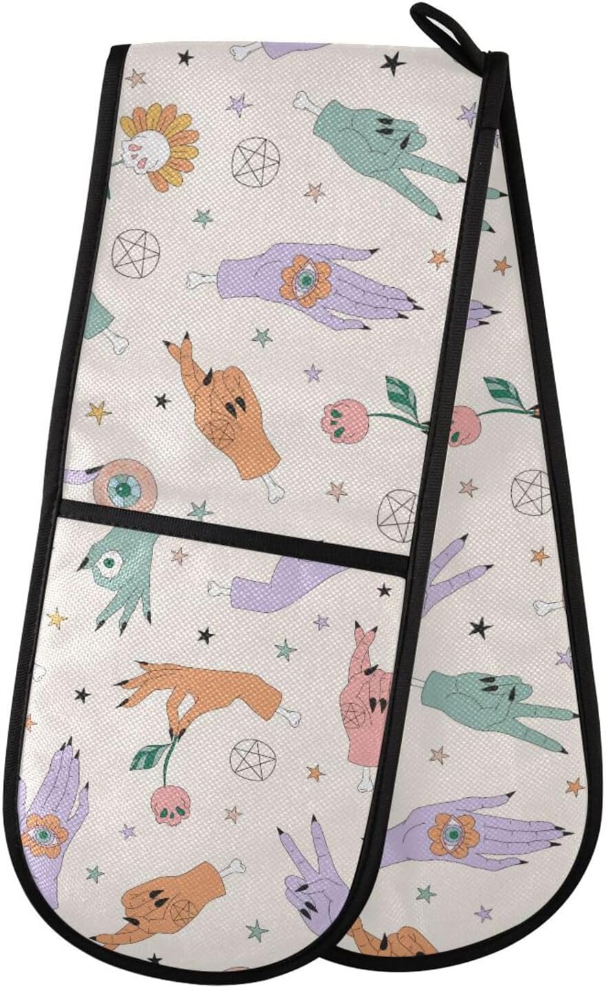 Halloween Spooky Zombie Oven Mitts