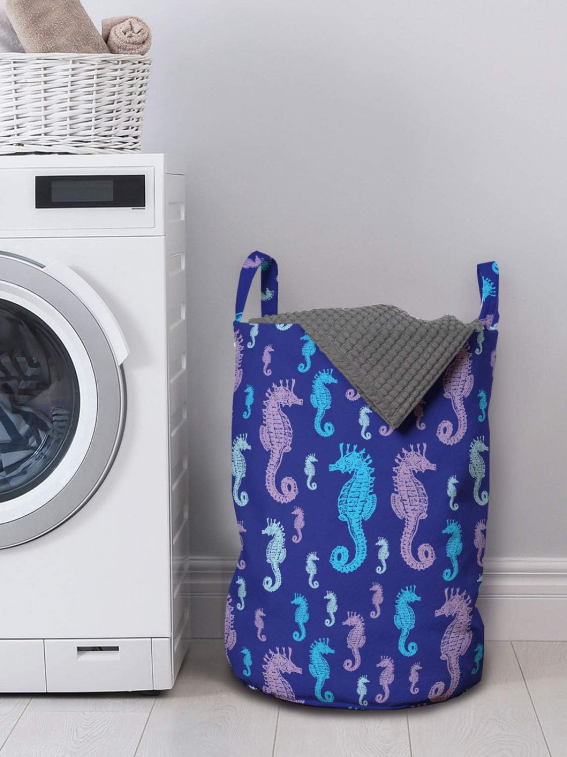 Luxurious Animal Pattern Laundry Basket
