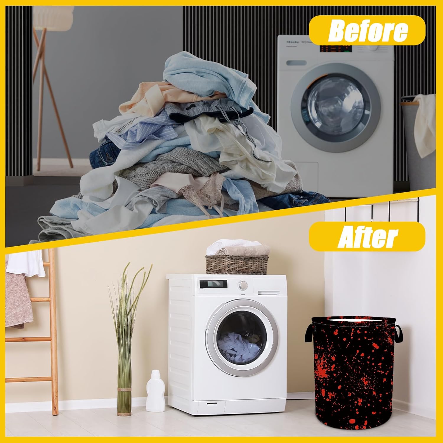 BloodSplattered Laundry Basket