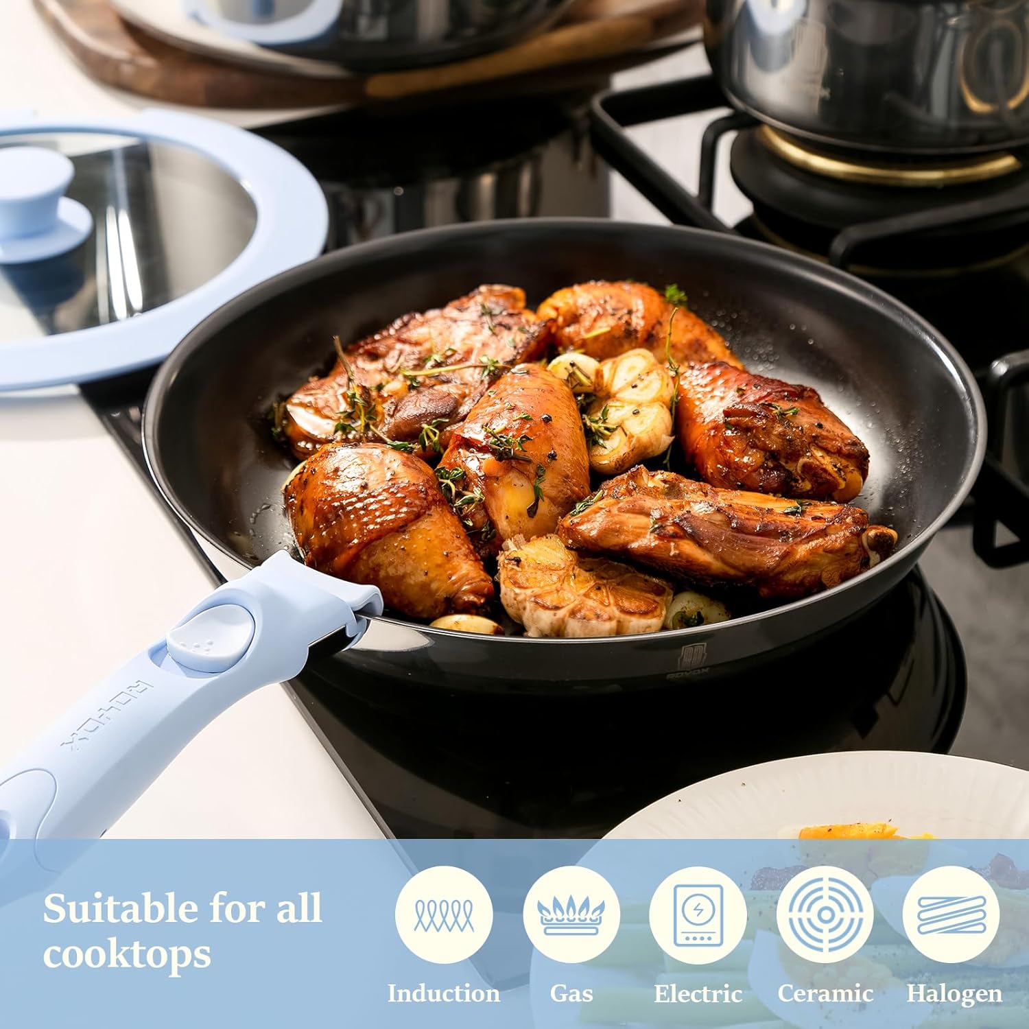 High-Quality Non-Stick Ceramic Cookware Set for Perfect Cooking