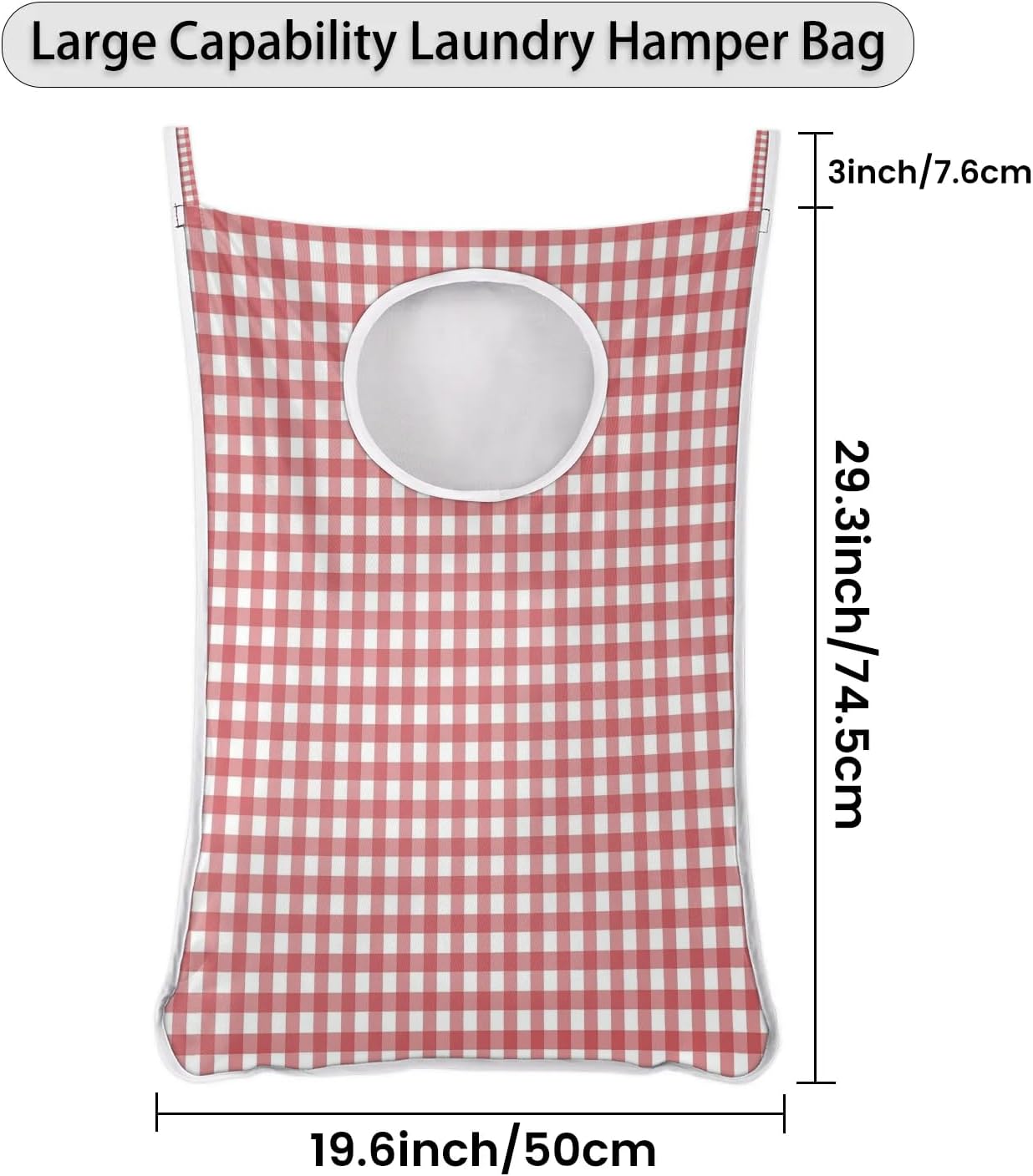 Stylish Hanging Laundry Hamper for Easy Storage