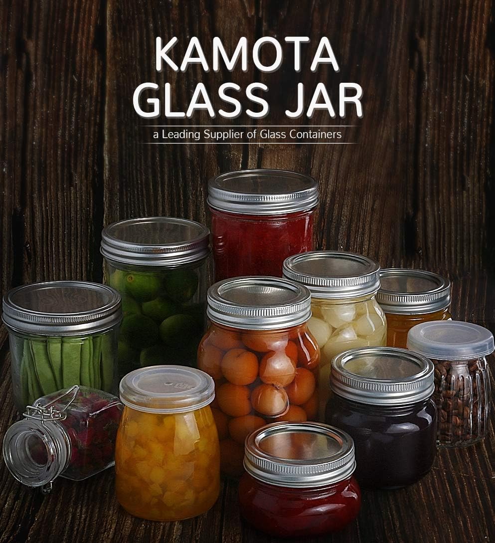 Premium Mason Jars Set for Easy Storage
