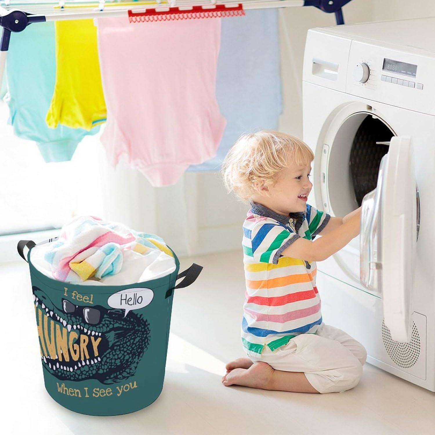 Hungry Sunglasses Crocodile Decide Your Laundry Fuss-Free Hanger