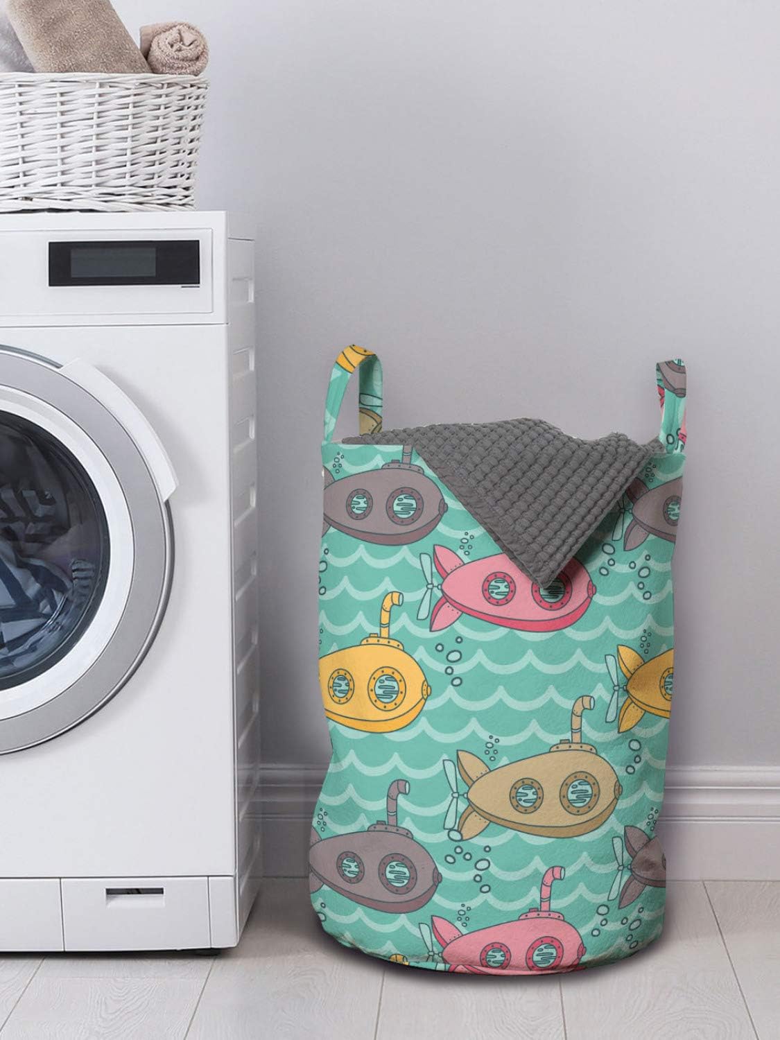 Submarine Laundry Hamper for Kids