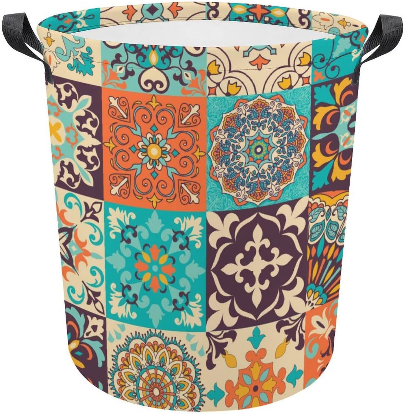 Durable Boho-Style Laundry Hamper