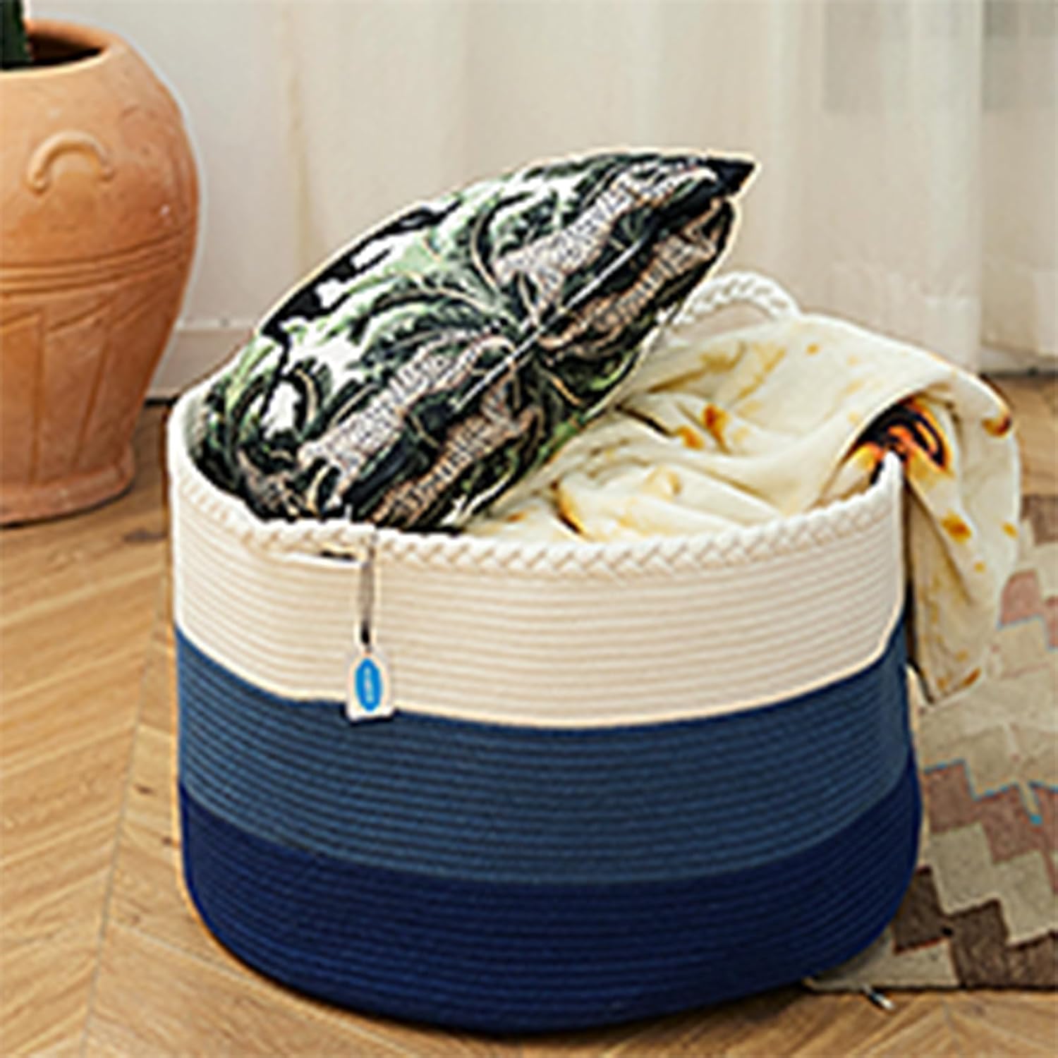 Gigantic Storage Solution in White Cadet Blue and Navy Blue