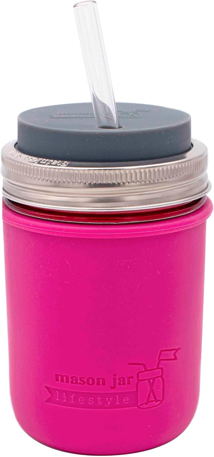 Safe Multi-Purpose Silicone Pint Jars for Kitchen Use