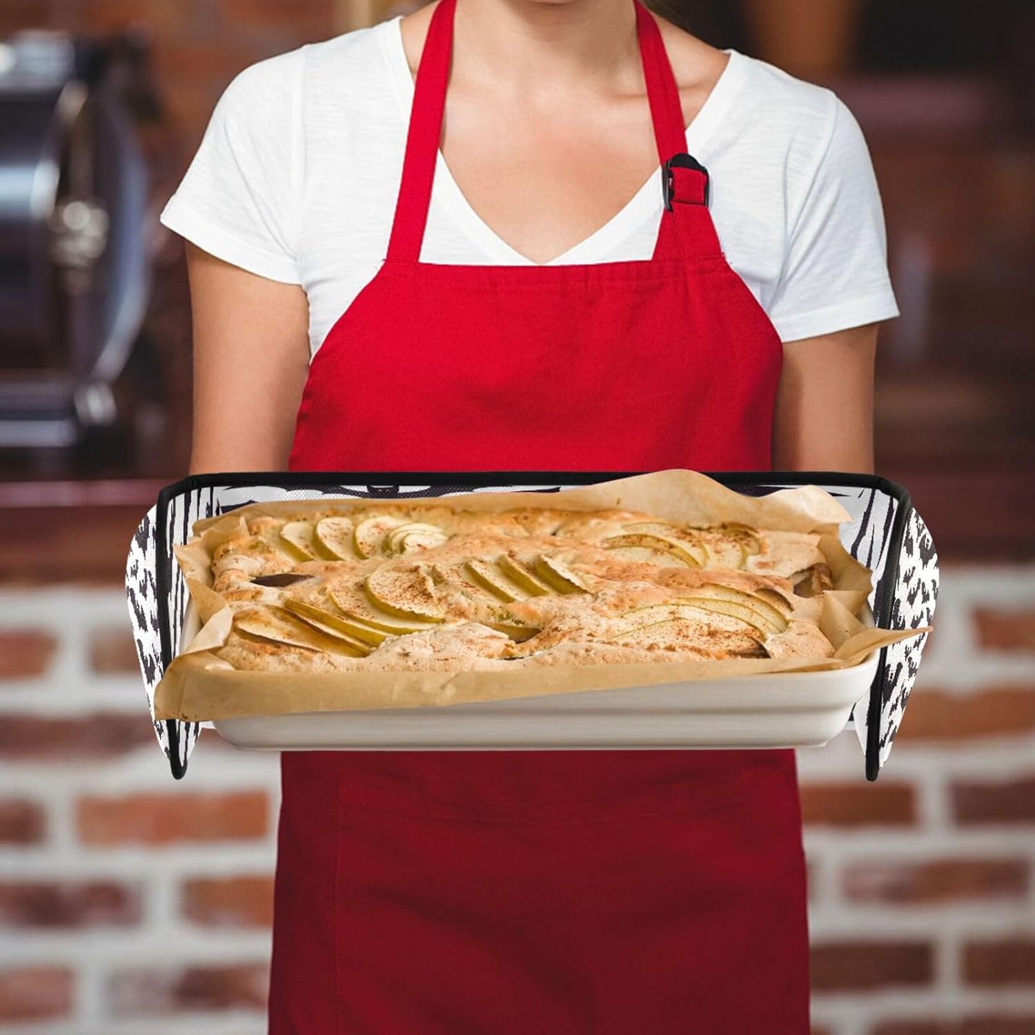 Halloween Long Double Oven Mitts Heat Resistant Comfortable