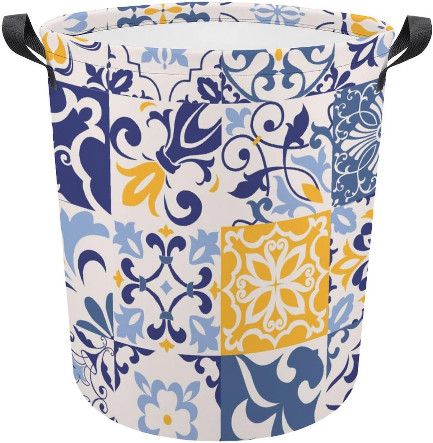 MEIKKO Talavera Ethnic Folk Laundry Basket