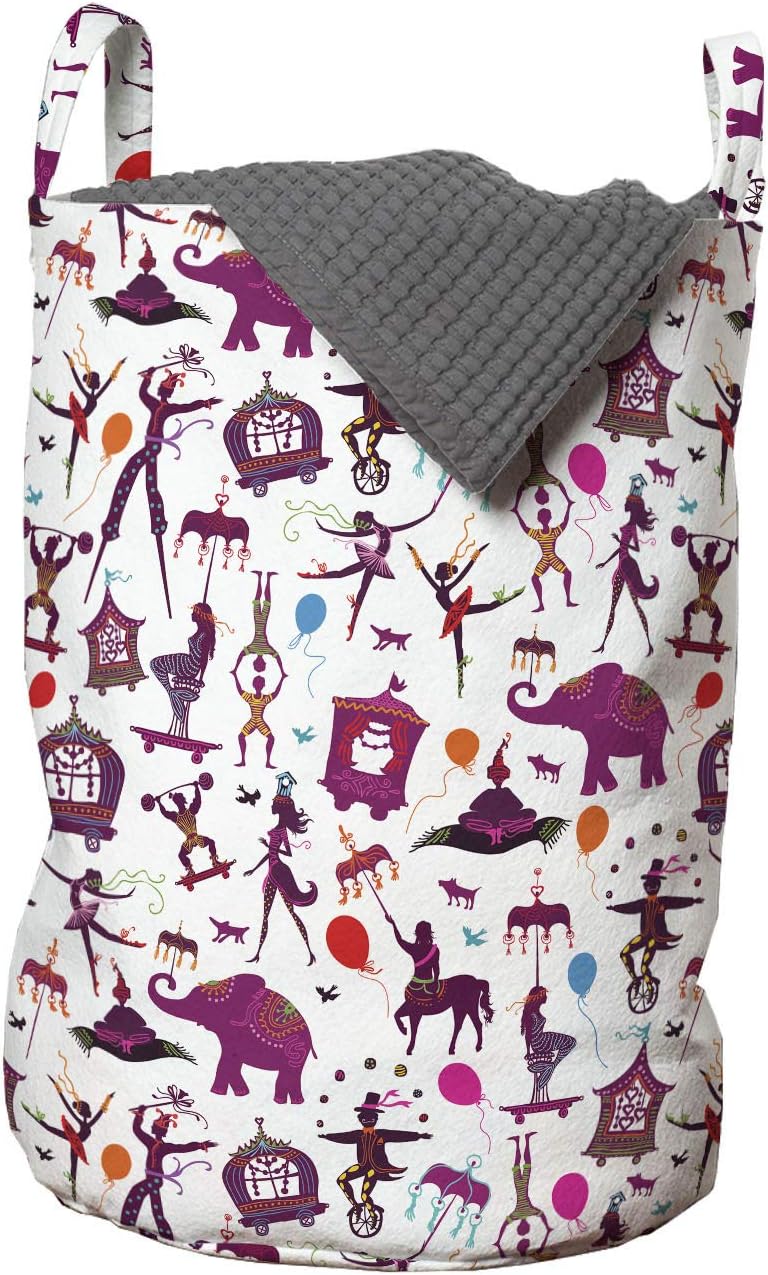 Convenient Circus Laundry Bag