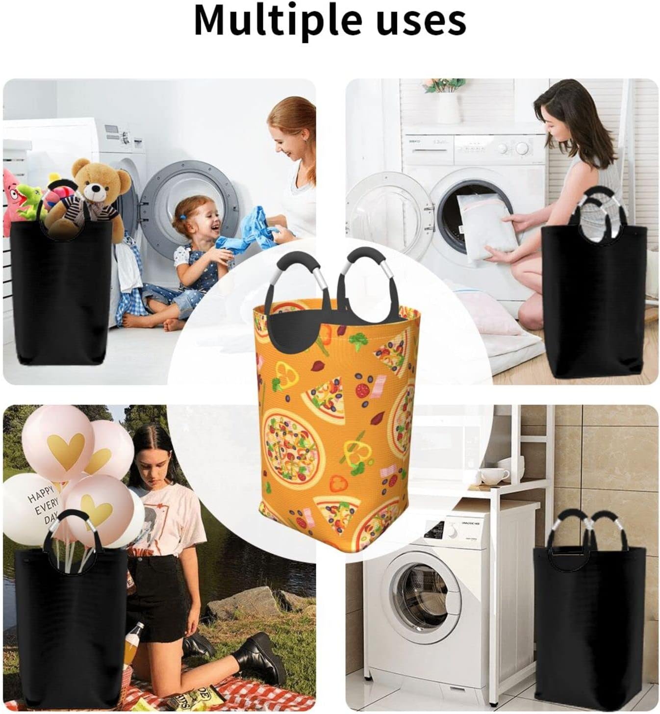 Heavy-Duty Foldable Laundry Hamper