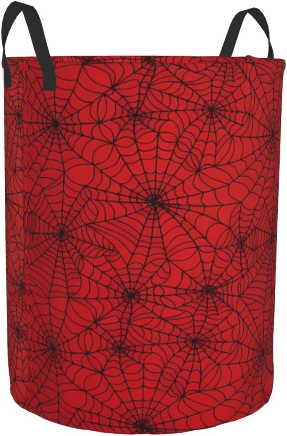 Red Spider Web Collapsible Laundry Hamper Red Spider Web Collapsible Laundry Basket