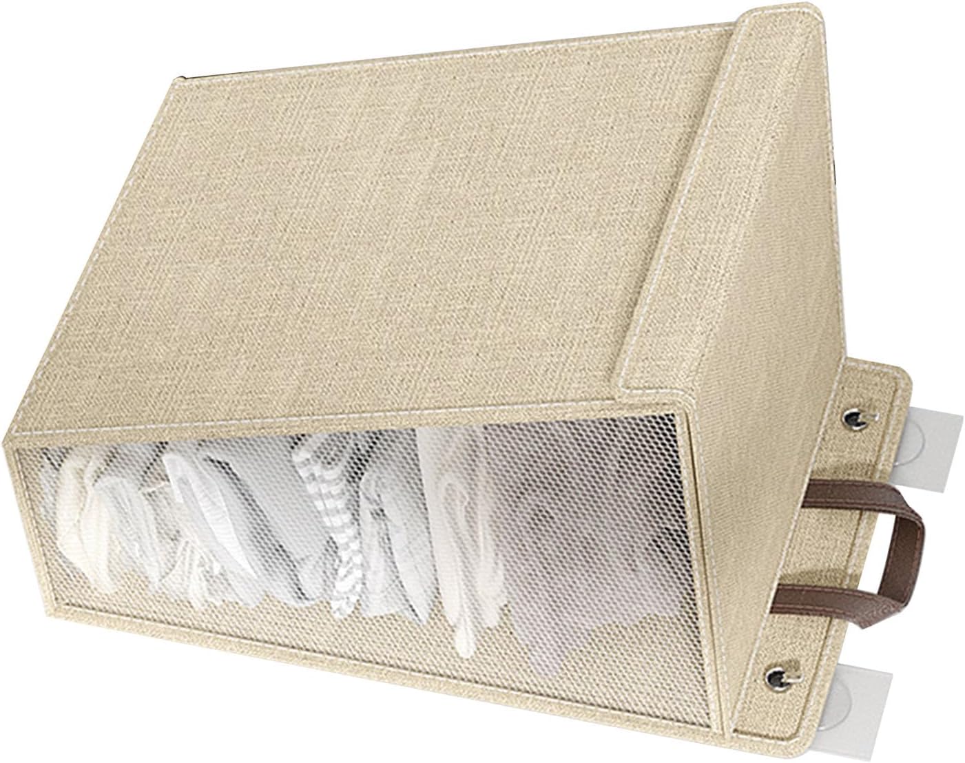 Wall Mounted Foldable Laundry Basket with Handles for Bedroom