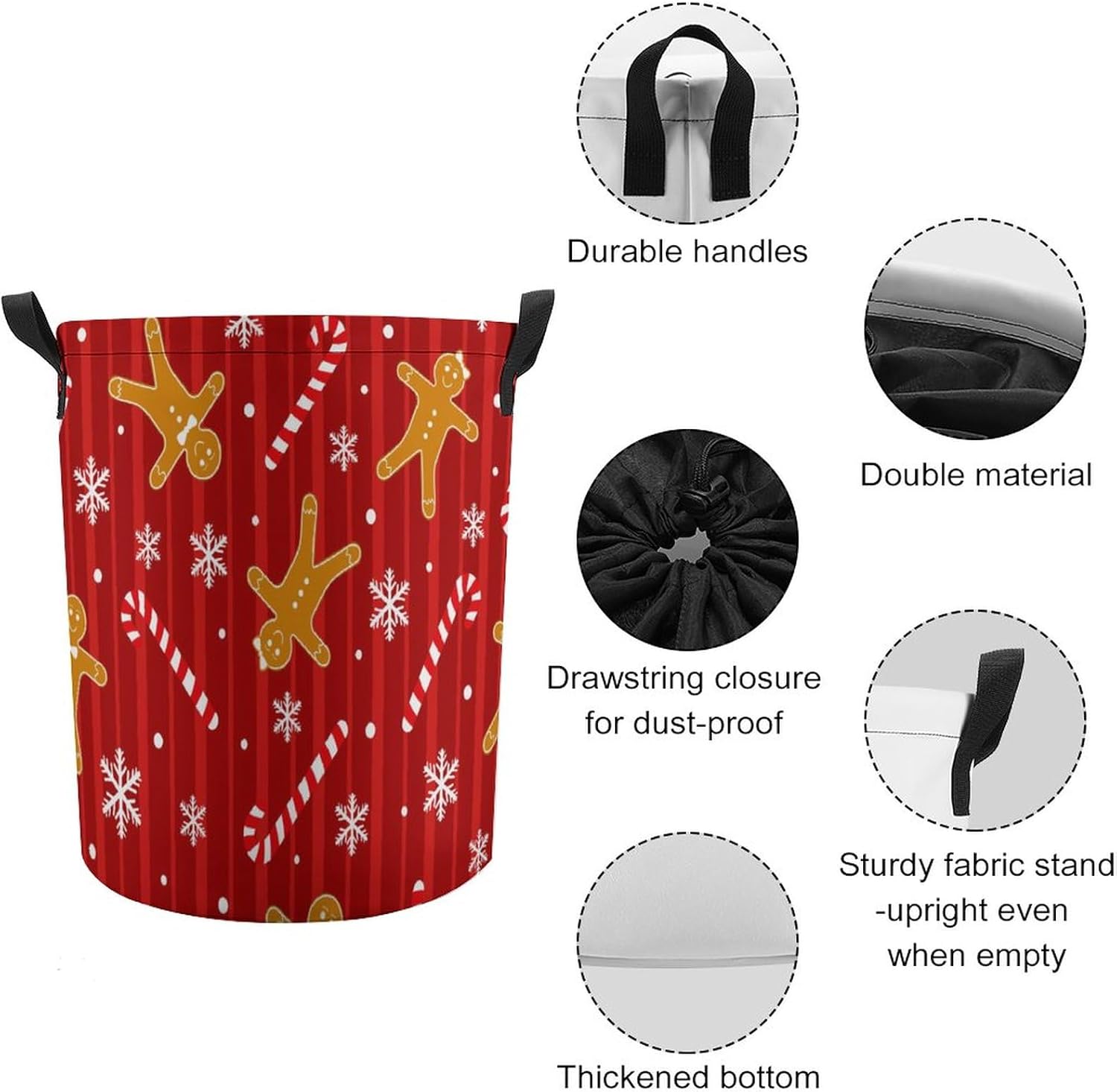 PUYWTIY Waterproof Folding Laundry Hamper