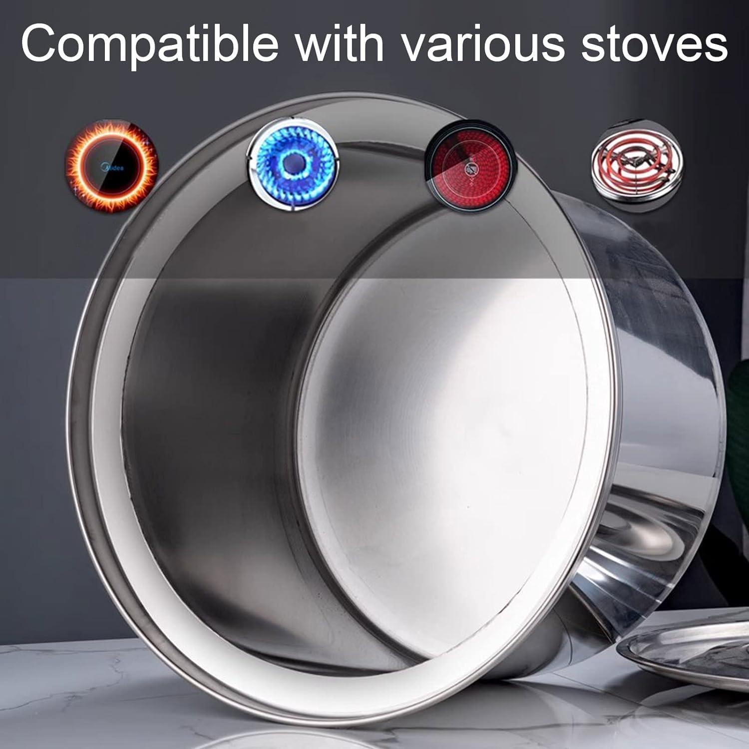 Experience Commercial Cooking AttreX Pasta Pot with Colander and Lid