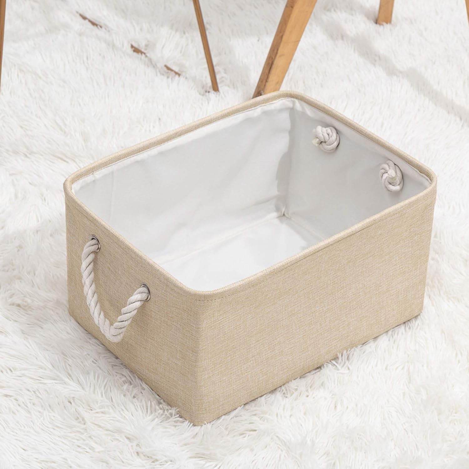 Keep Your Laundry Mess-Free with the ZIUKENR Foldable Linen Basket