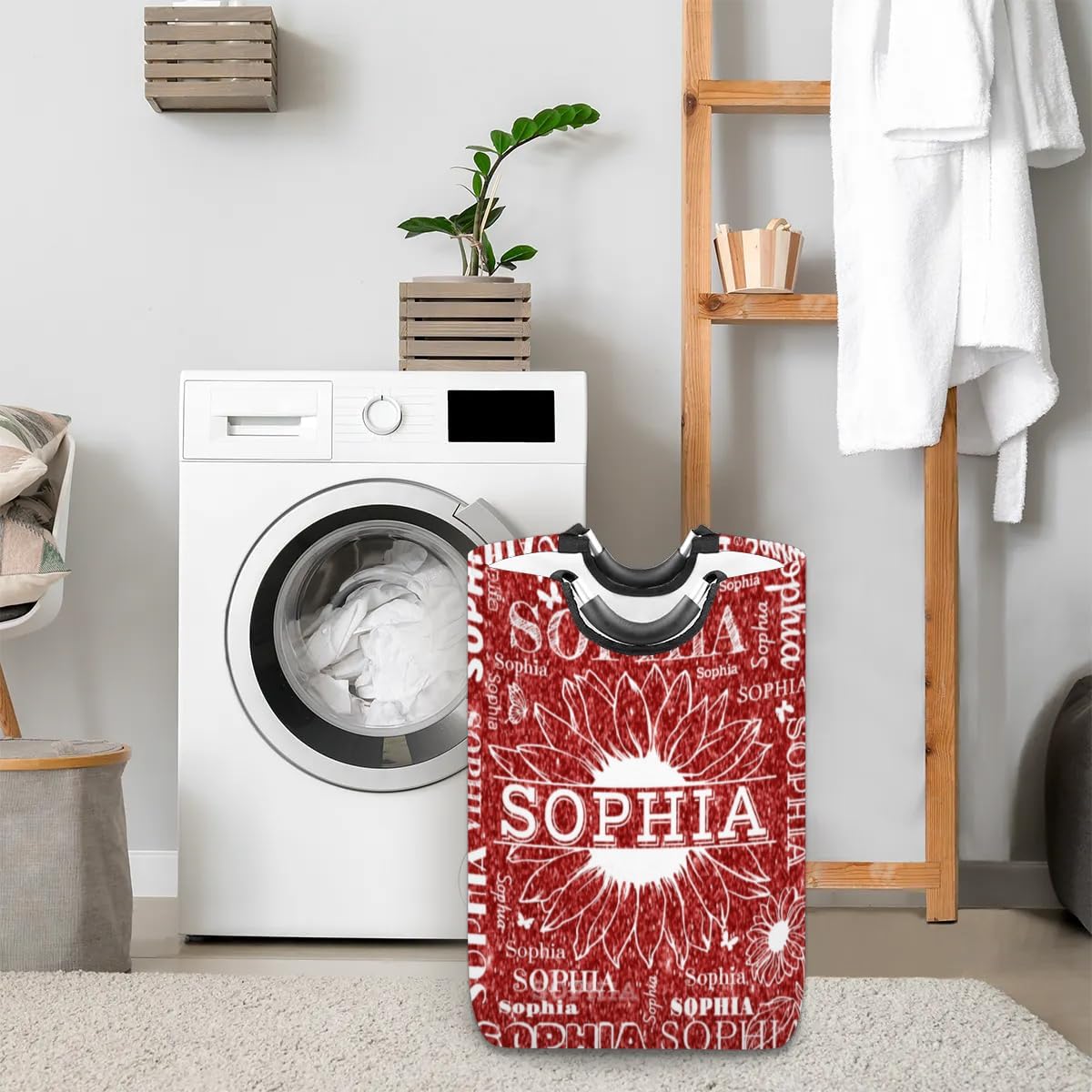 Custom Laundry Basket Nameable Collapsible Laundry Hamper for Your Home