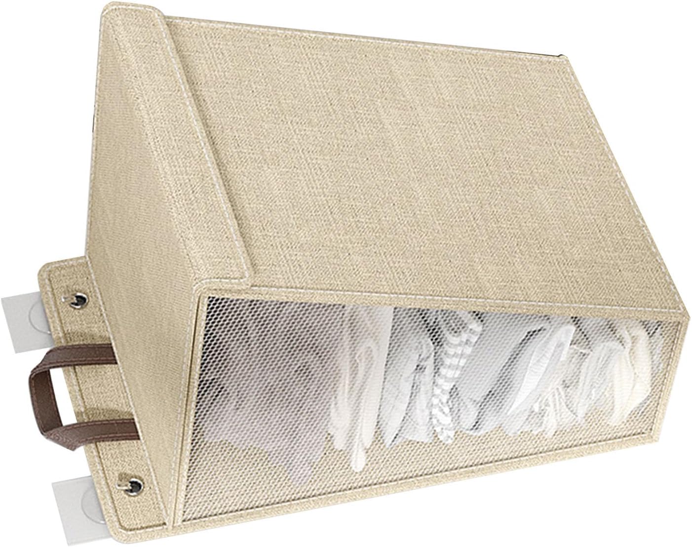 Wall Mounted Foldable Laundry Basket with Handles for Bedroom