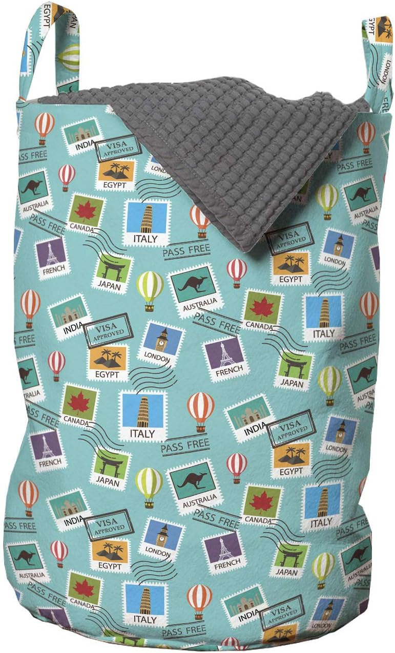 Travel-friendly ADVENTURE CARTOON Laundry Bag for Hamper