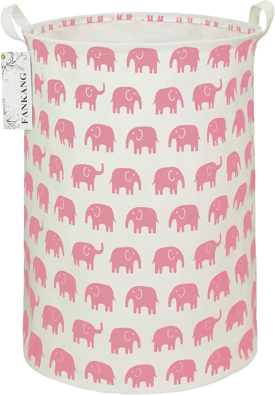 FANKANG Storage Basket Pink Elephant