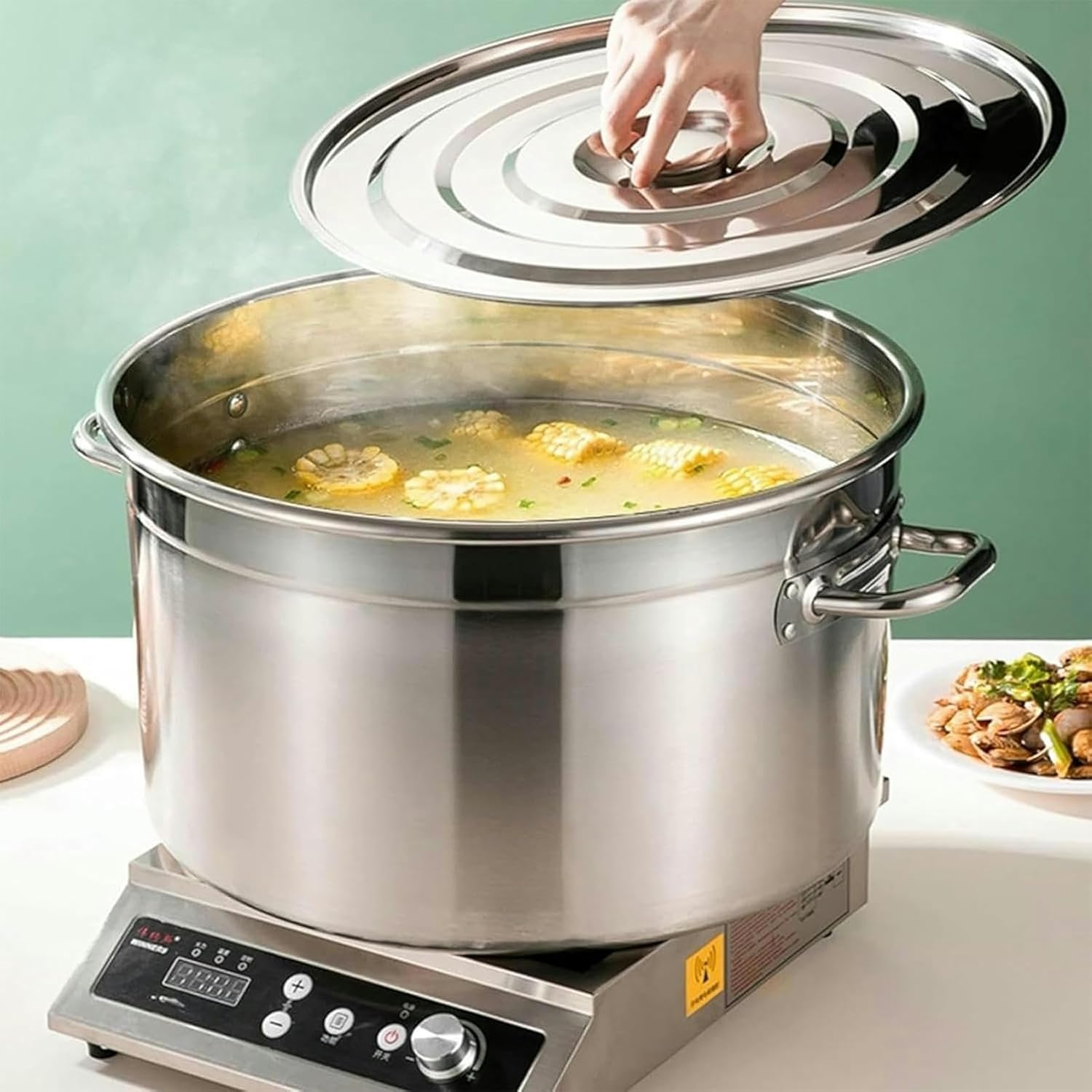 Stainless Steel 3 Holes Pasta Cooker