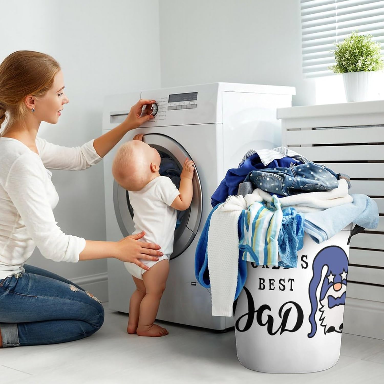 Worlds Best Dad Laundry Hamper The Perfect Gift for Dads