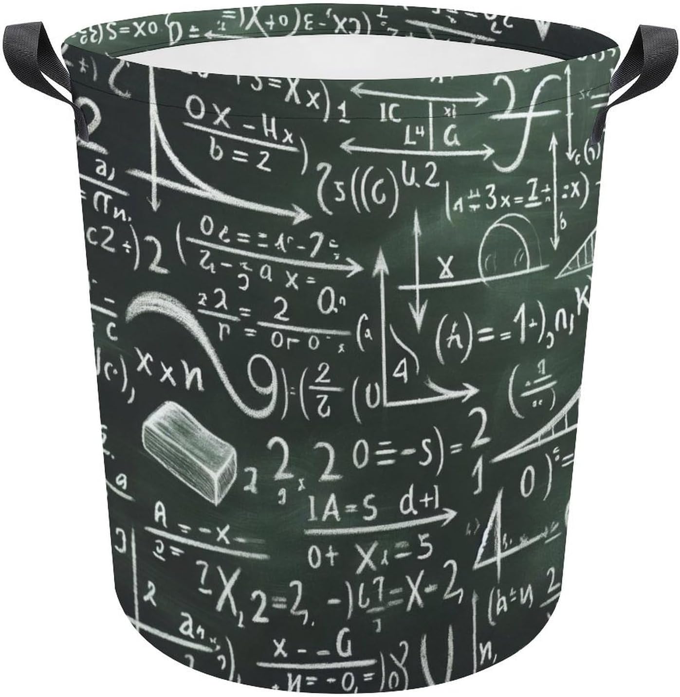Maths Equation Vintage Collapsible Laundry Basket