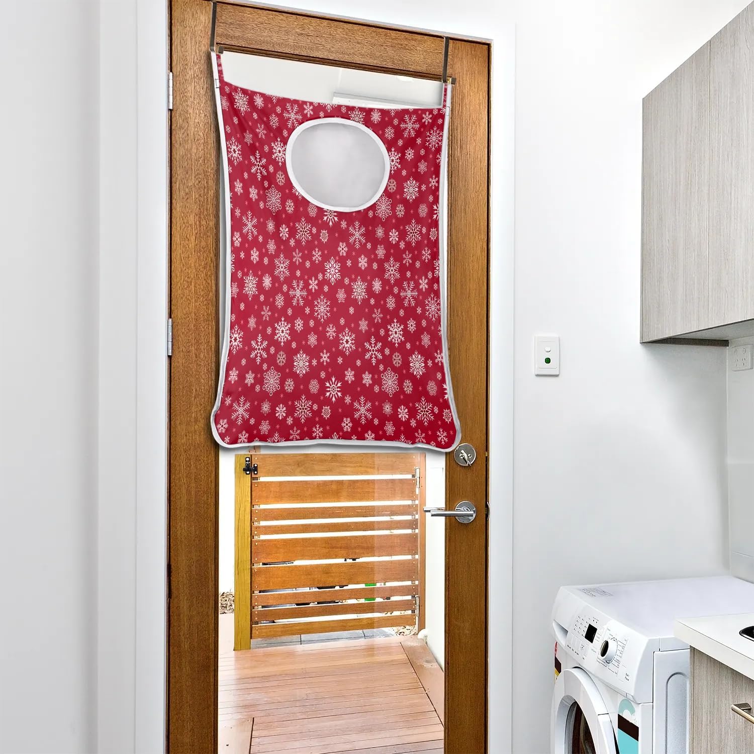 Space-Saving Hanging Laundry Hamper Best for Busy Families