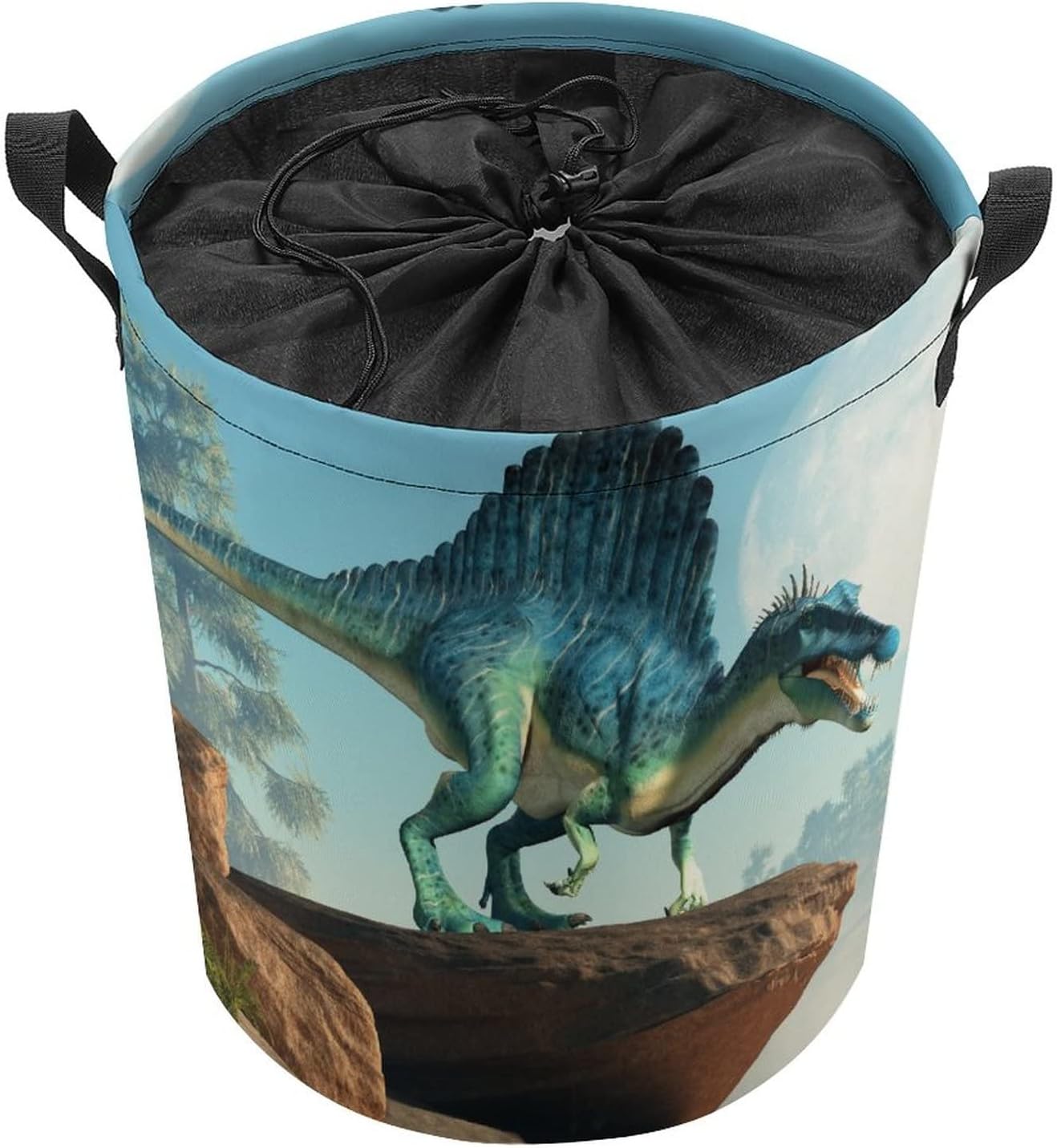 Ultra-Durable 3D Spinosaurus Collapsible Laundry Hamper for Boys Girls