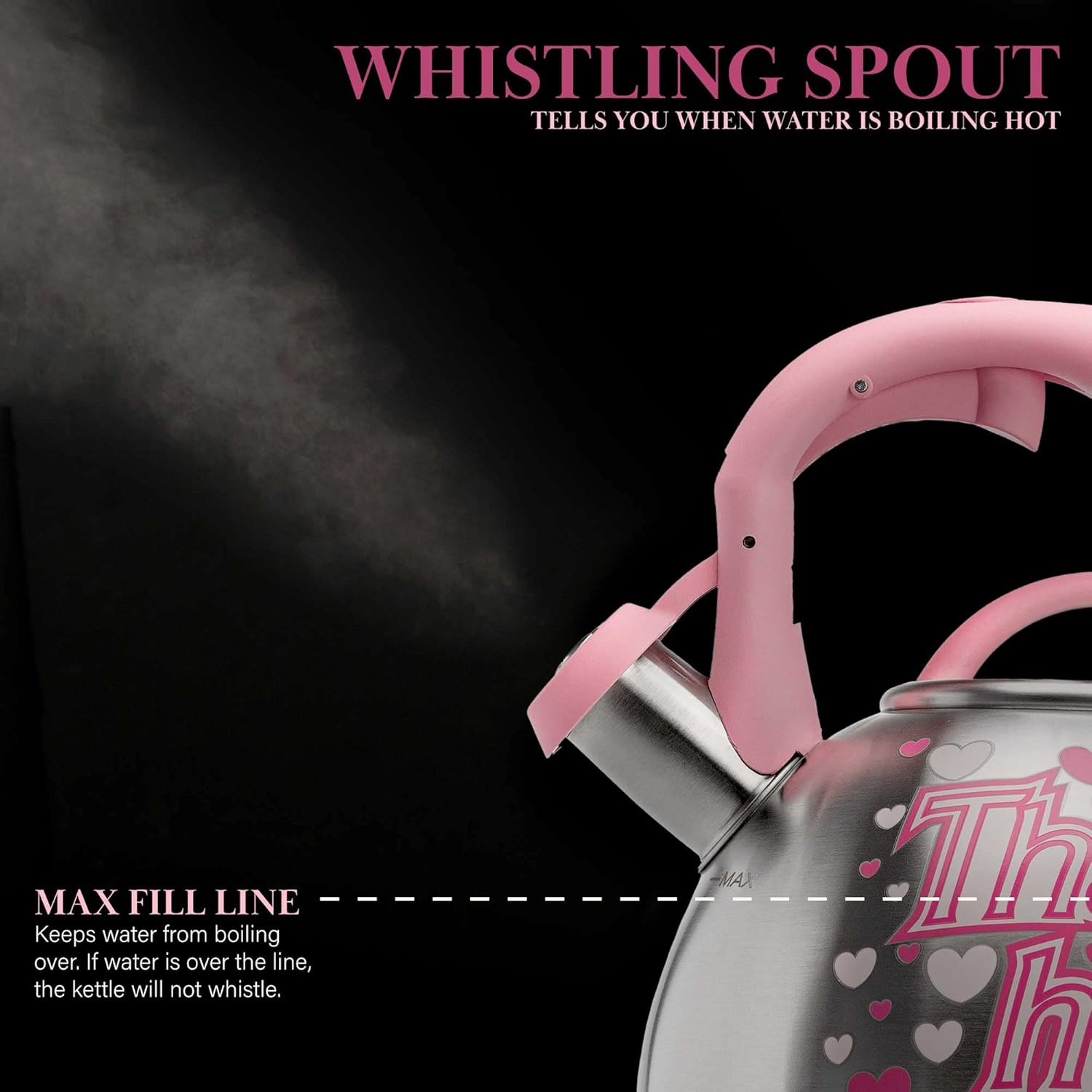 The Whistling Paris Hilton Tea Kettle