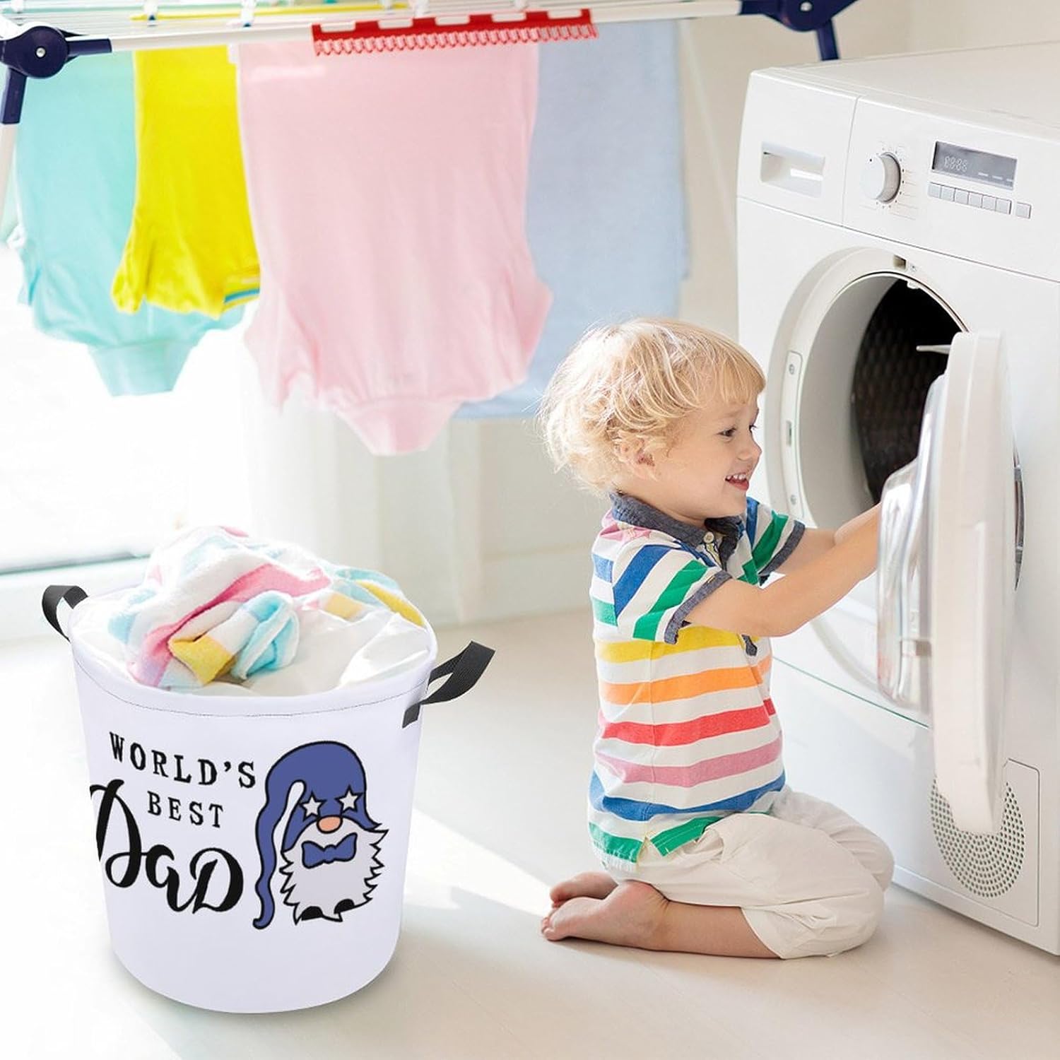 Worlds Best Dad Laundry Hamper The Perfect Gift for Dads