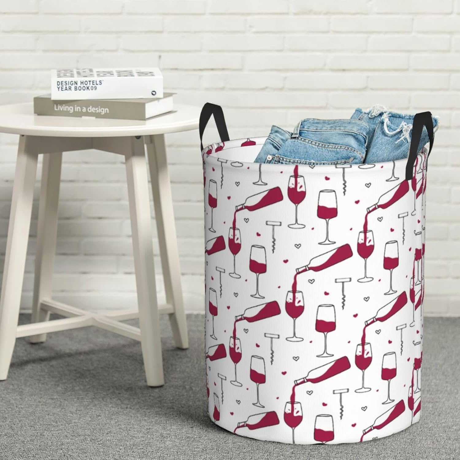 Collapsible Laundry Basket with Handles Easy to Use Storage for Bedrooms