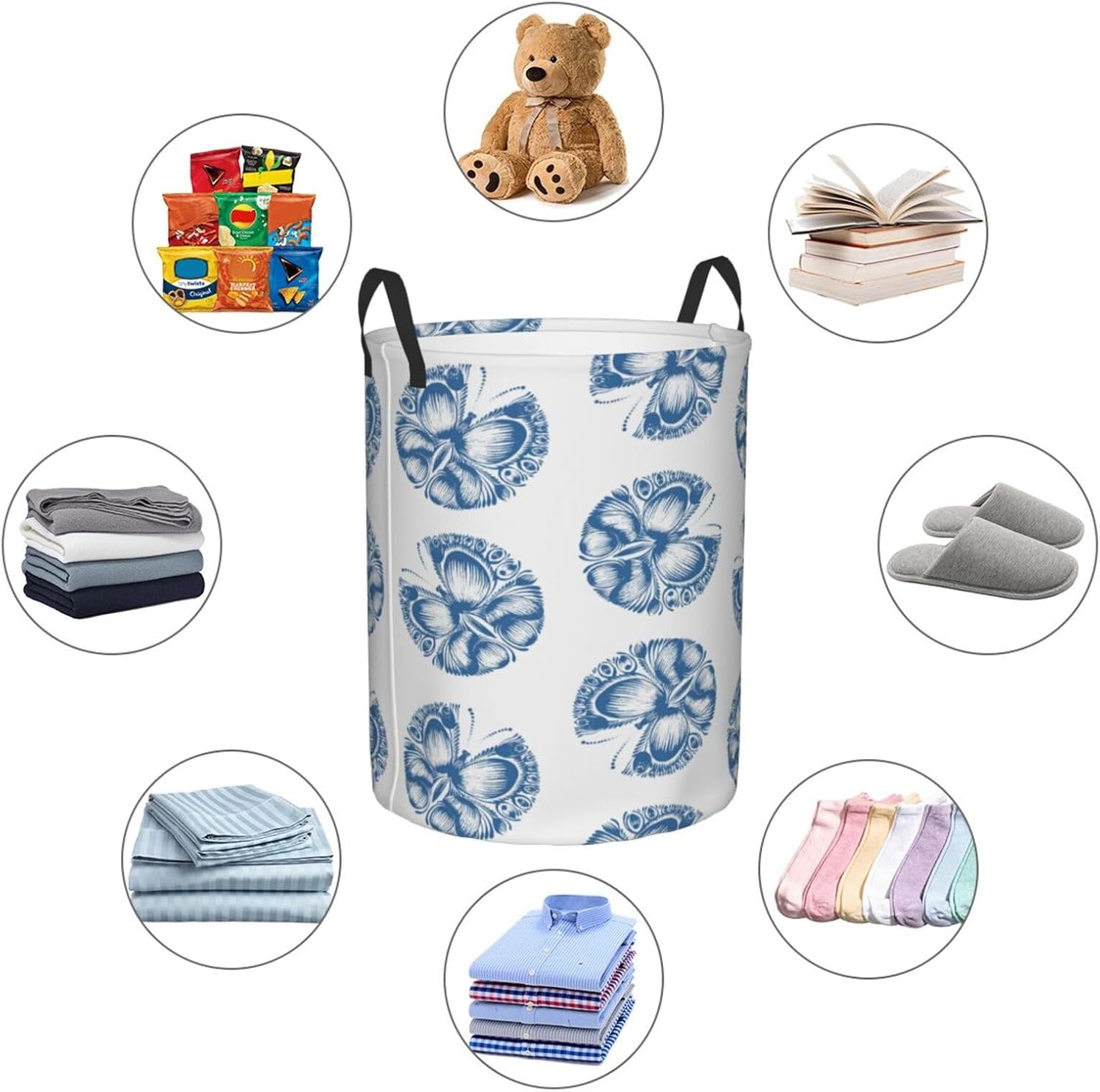 Stylish Collapsible Laundry Hamper for Easy Storage