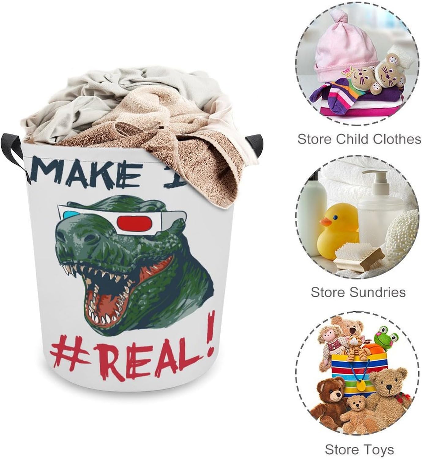 Meiko Dinosaur Head 3D Glasses giggling funny 3D glasses for kids