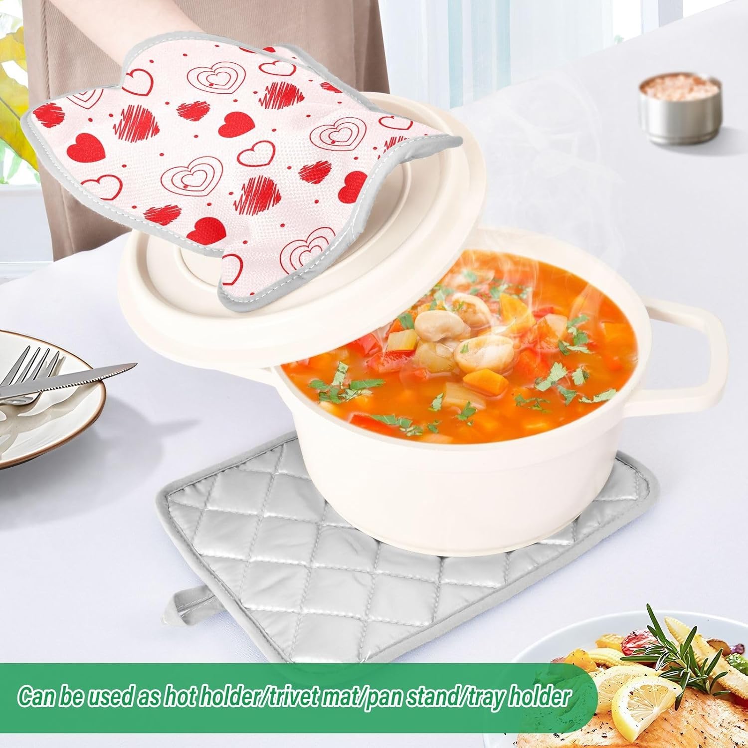 2-Pack Heat-Resistant Pot Holders