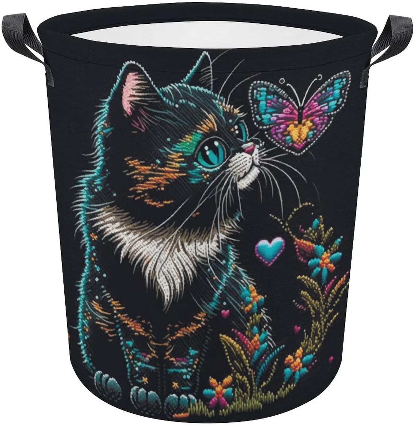 Waterproof Collapsible Laundry Basket for Home Kitchen