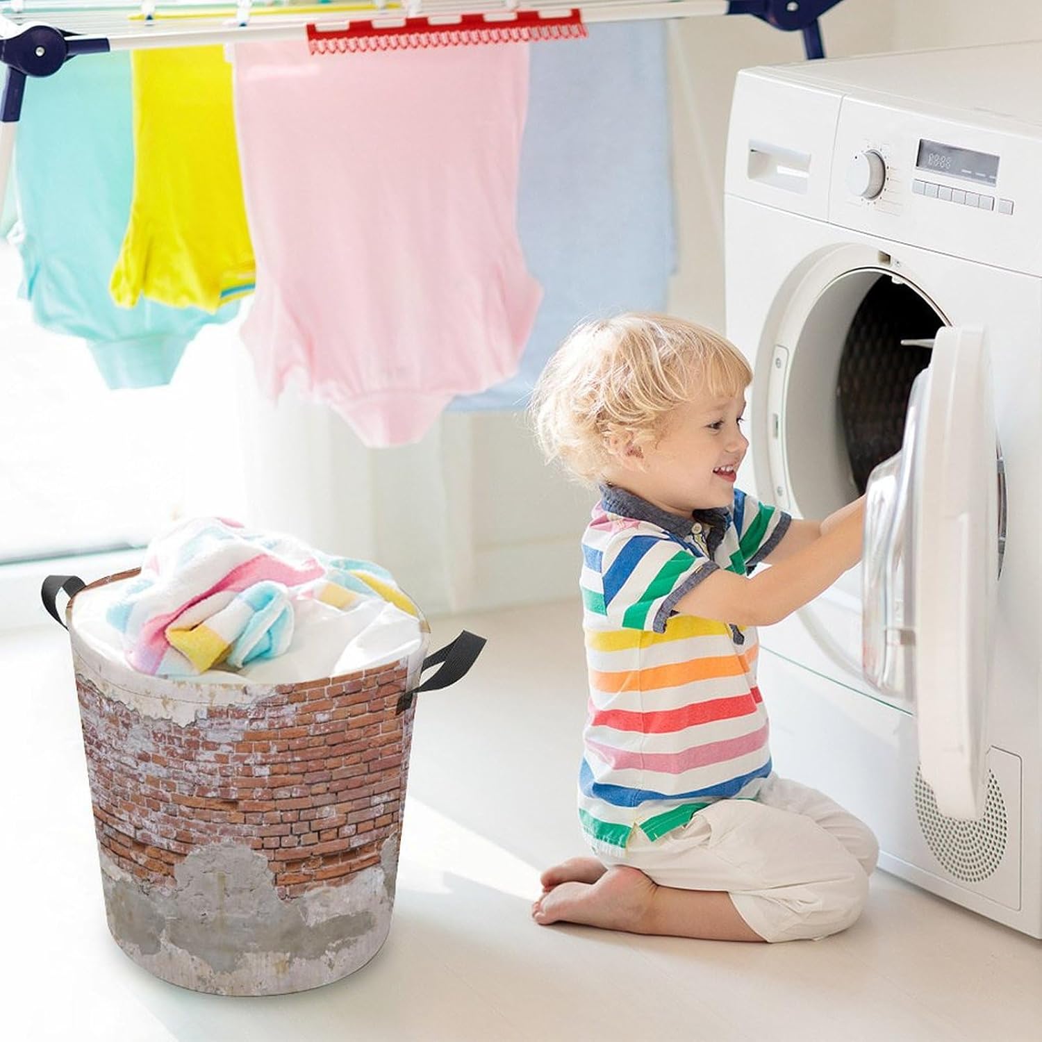MEIKKO Waterproof Laundry HAMPER