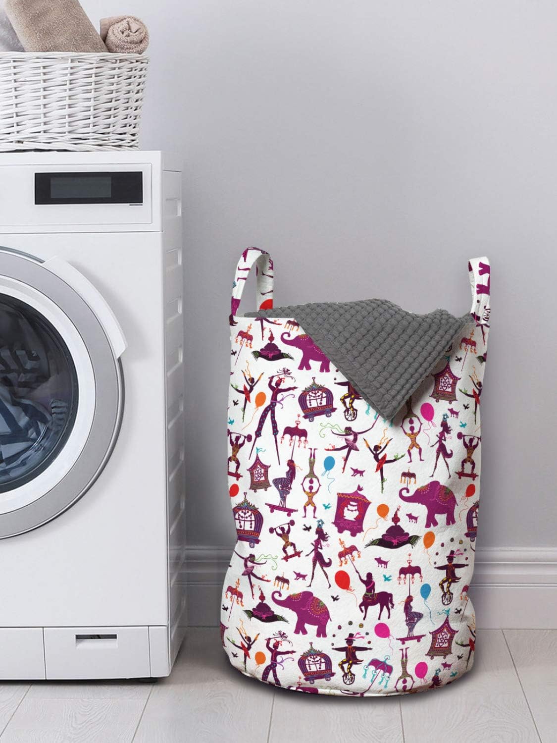 Convenient Circus Laundry Bag