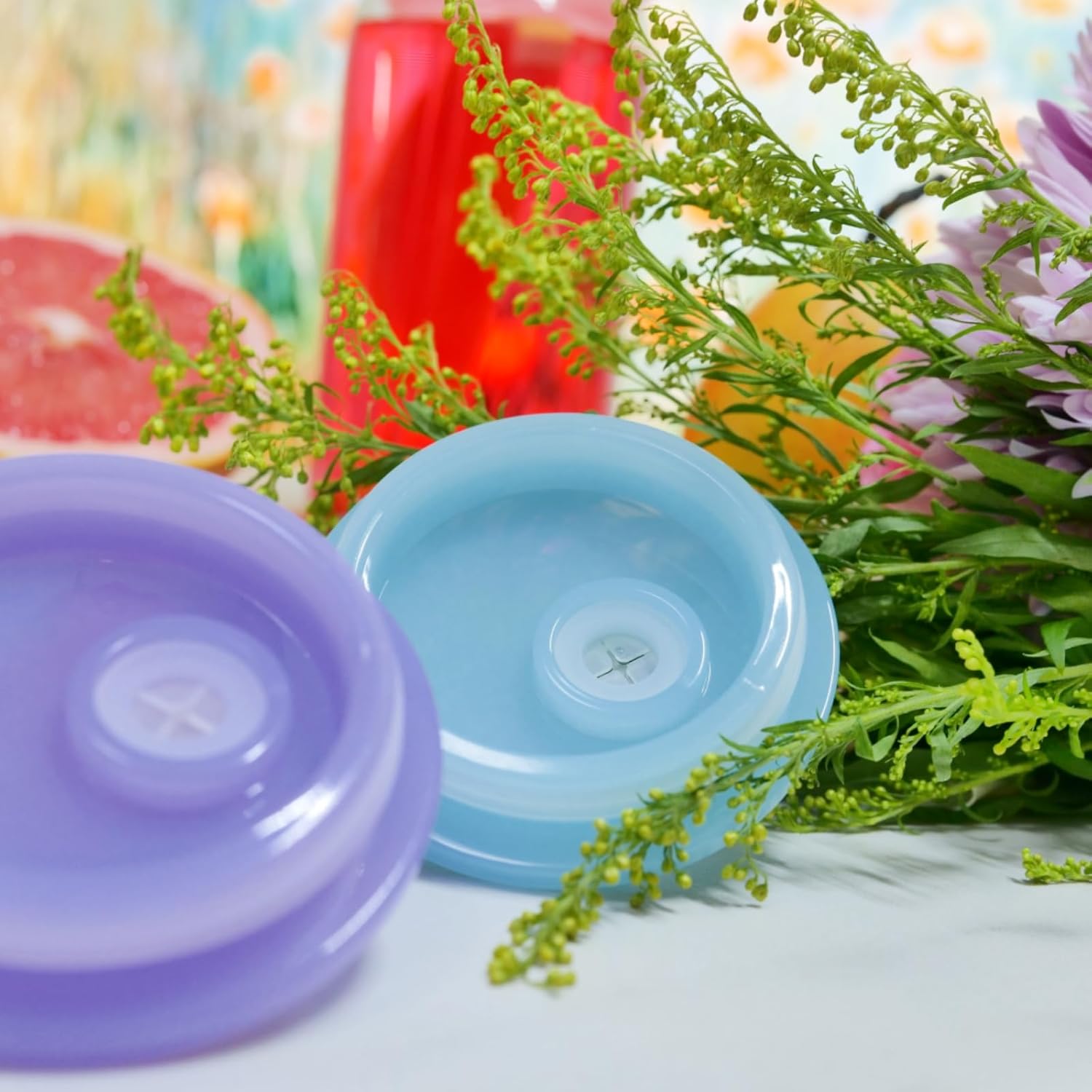 BPA-Free Acrylic Lid for Glass Cup
