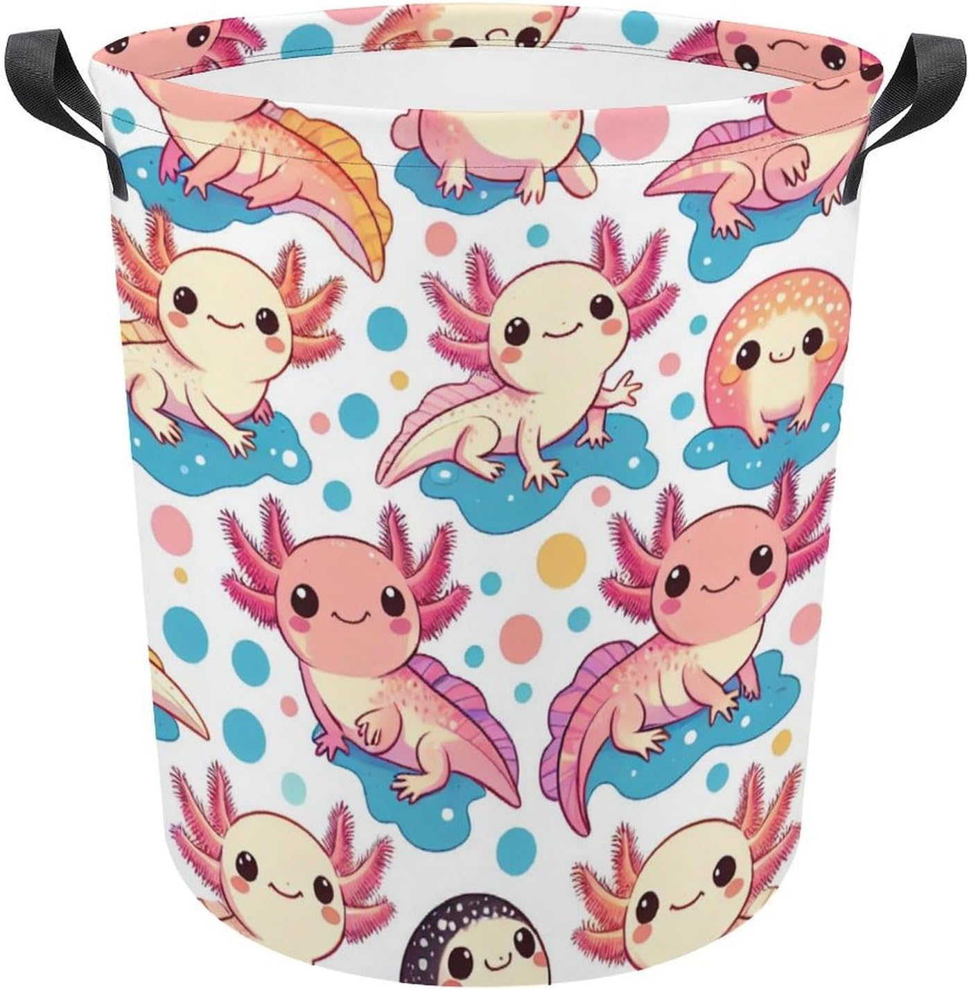 Cute Cartoon Laundry Hamper for Dorms Beds and More